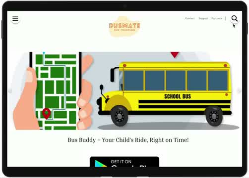 School Bus Tracking App (BUSMATE)